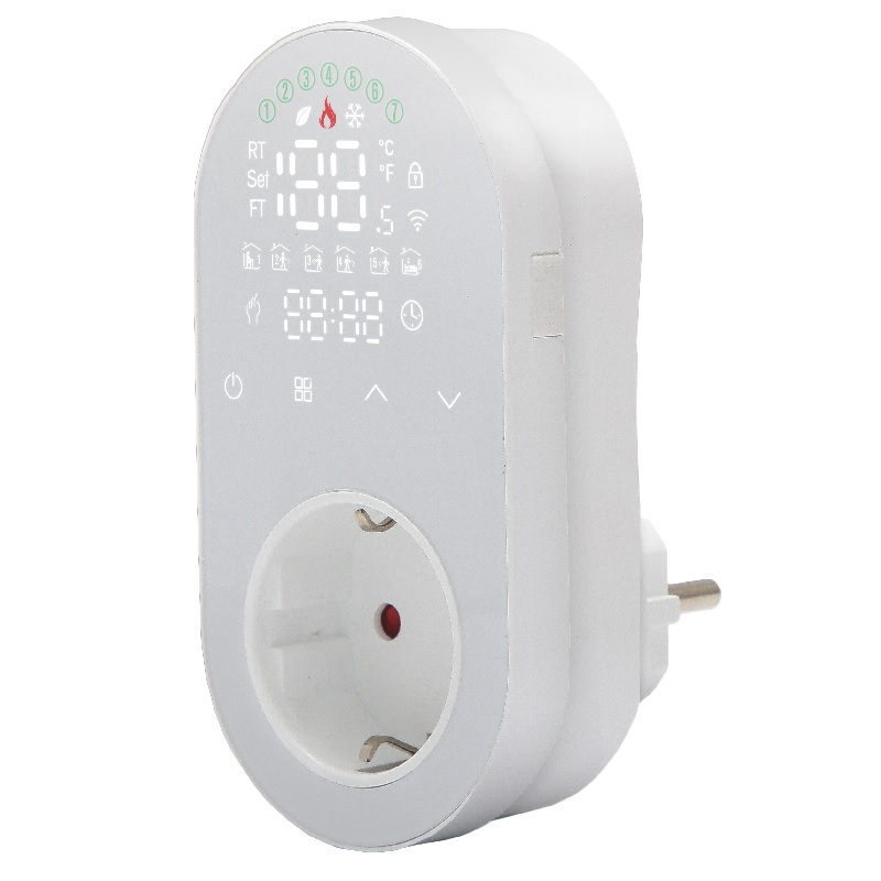 Wi-Fi Терморегулятор In-Therm PLWT 012 Білий фото 2