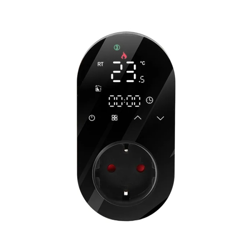 Wi-Fi Терморегулятор In-Therm PLWT 012 Чорний фото 1