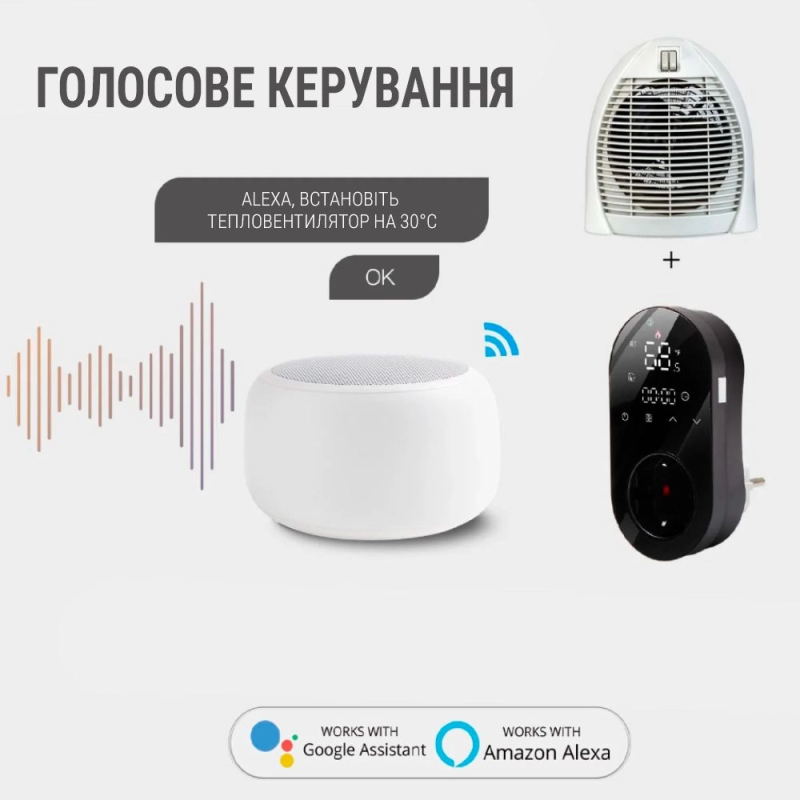 Wi-Fi Терморегулятор In-Therm PLWT 012 Чорний фото 9