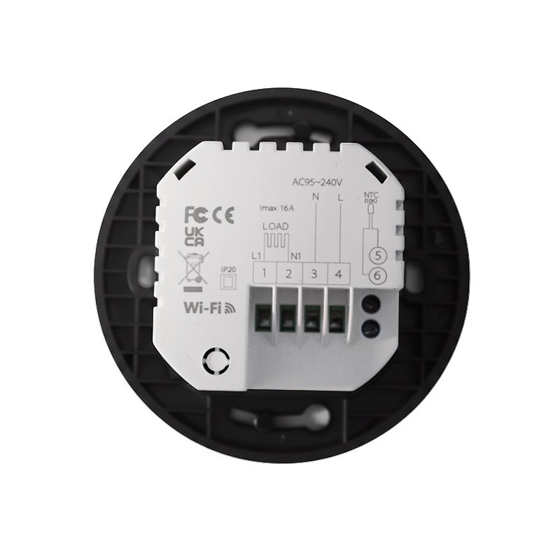 Wi-Fi Терморегулятор In-Therm PWT 601 Черный фото 7