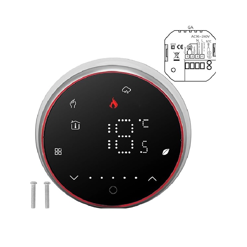 Wi-Fi Терморегулятор In-Therm PWT 601 Черный фото 8