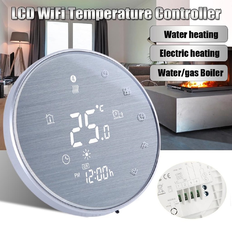 Wi-Fi Терморегулятор In-Therm PWT 600 SILVER фото 3