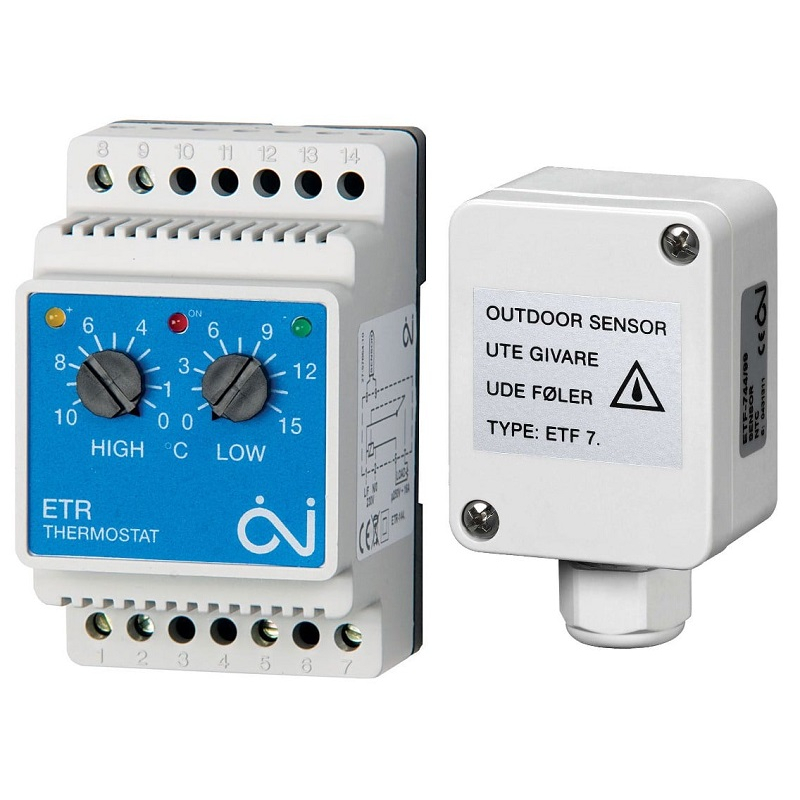 Терморегулятор OJ Electronics ETR/F-1447A фото 3