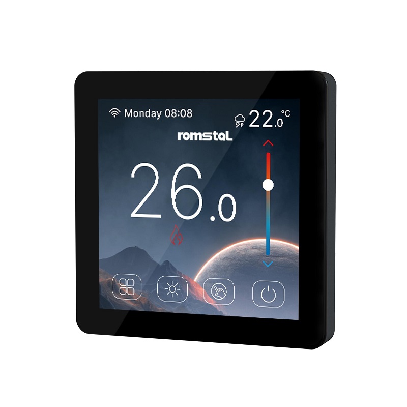 Wi-Fi терморегулятор Romstal Ecoheat 500 HT-CS08 с цветным дисплеем фото 1
