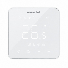 Программируемый терморегулятор Romstal Ecoheat 500 WT-76 RF беспроводной
