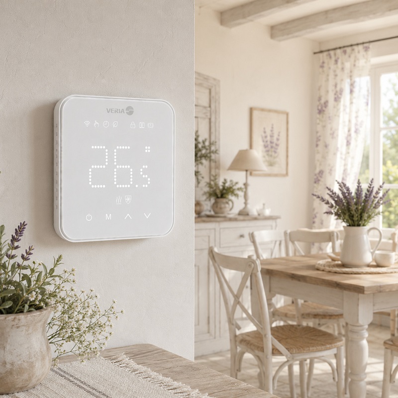 Wi-Fi Терморегулятор Veria Control WT45 Белый фото 3