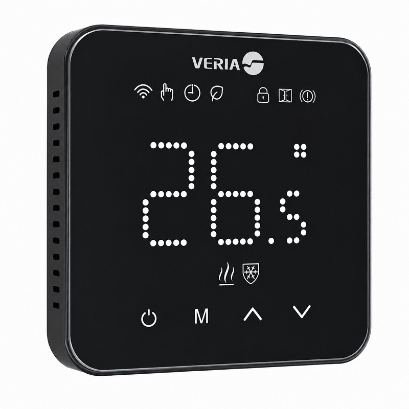 Wi-Fi Терморегулятор Veria Control WT45 Черный фото 1