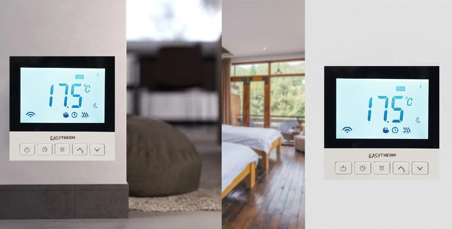 Програмований терморегулятор Easytherm EASY PRO з Wi-Fi