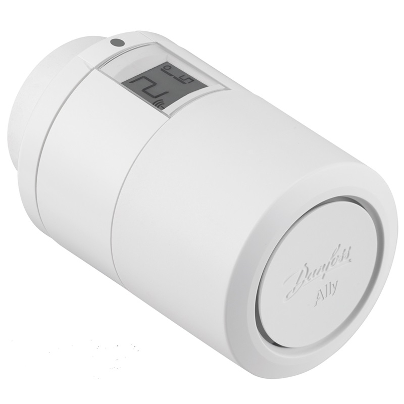 Термоголовка Danfoss Ally, M30x1.5, RA, Zigbee фото 1