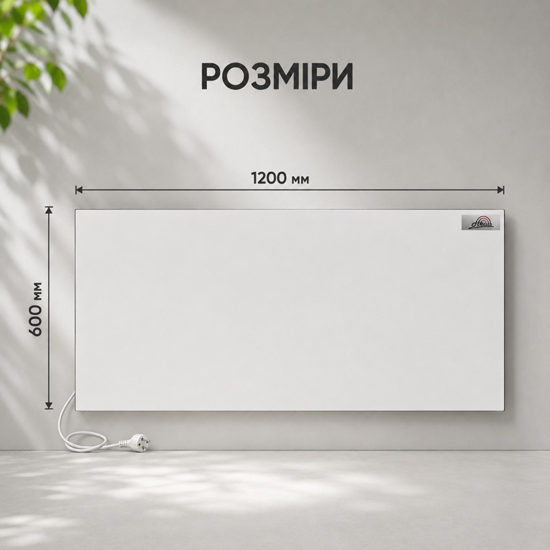 Керамічний обігрівач Heats 1000 White фото 2