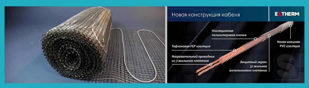 Нагревательный мат Extherm - Лучшая цена в Киеве Нагревательный мат Extherm ET Eco купить в Лето
