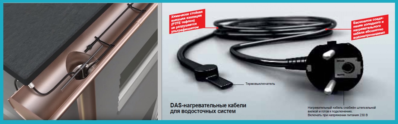 Нагревательный кабель Hemstedt DAS 30 - готовый комплект