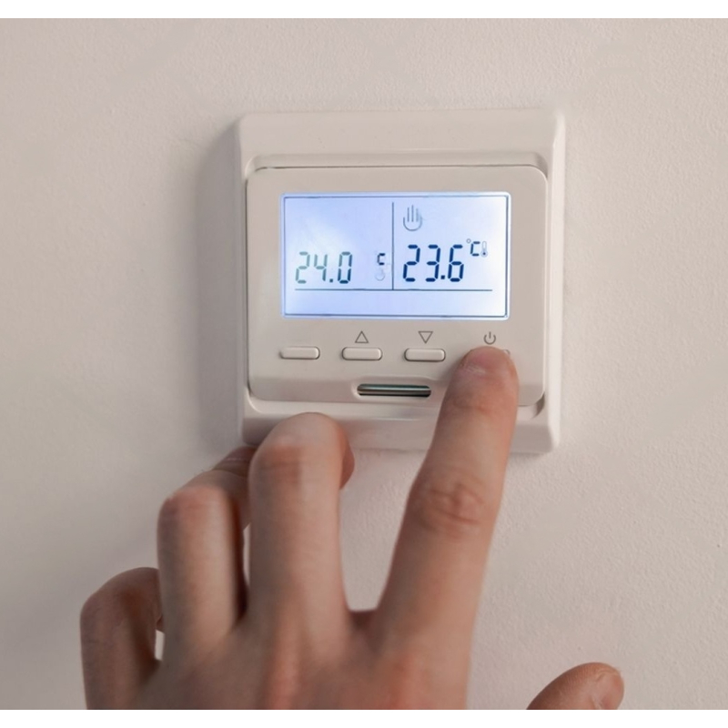 Програмований терморегулятор In-Therm E51.716 Бежевий фото 5