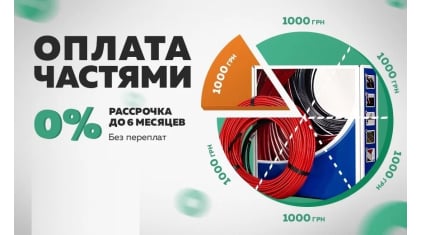 Оплата частями от Приватбанк и Монобанк