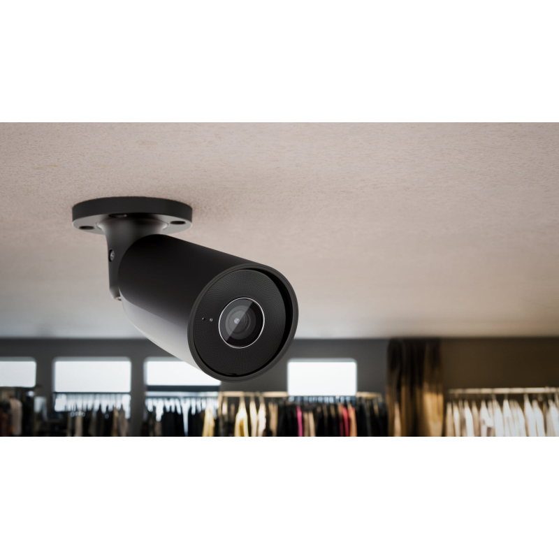 Проводная охранная IP-камера Ajax BulletCam (5 Mp/4 mm) Black фото 2