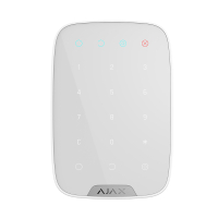 Бездротова сенсорна клавіатура Ajax KeyPad White