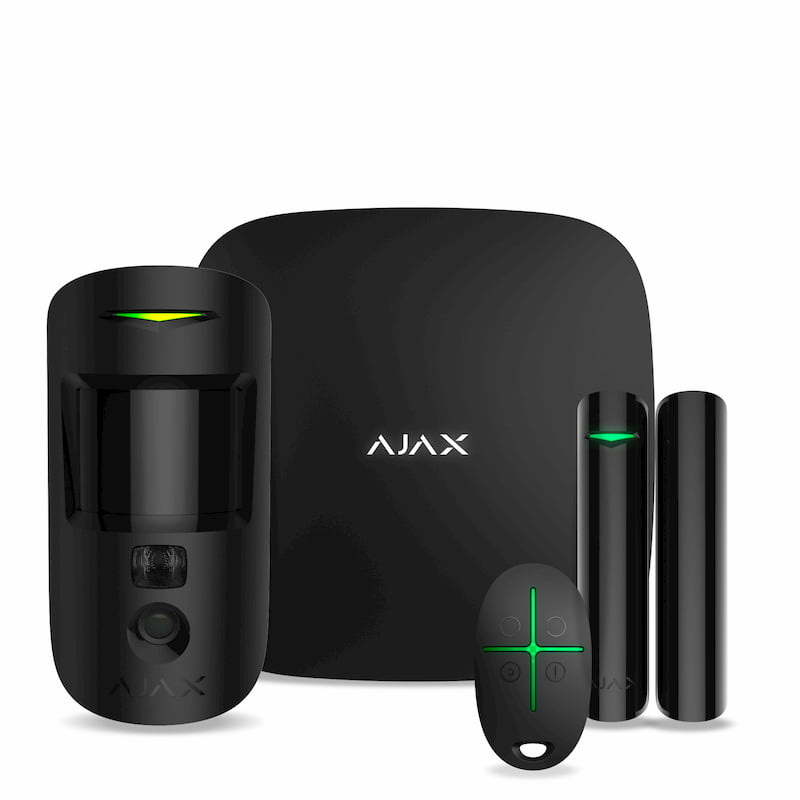 Комплект охранной сигнализации Ajax HDR StarterKit Cam Plus Black (StarterKit Cam Plus) фото 1