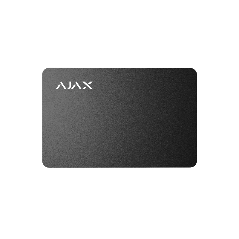 Картка для управління охоронною системою Ajax Pass 100 шт. Black фото 1