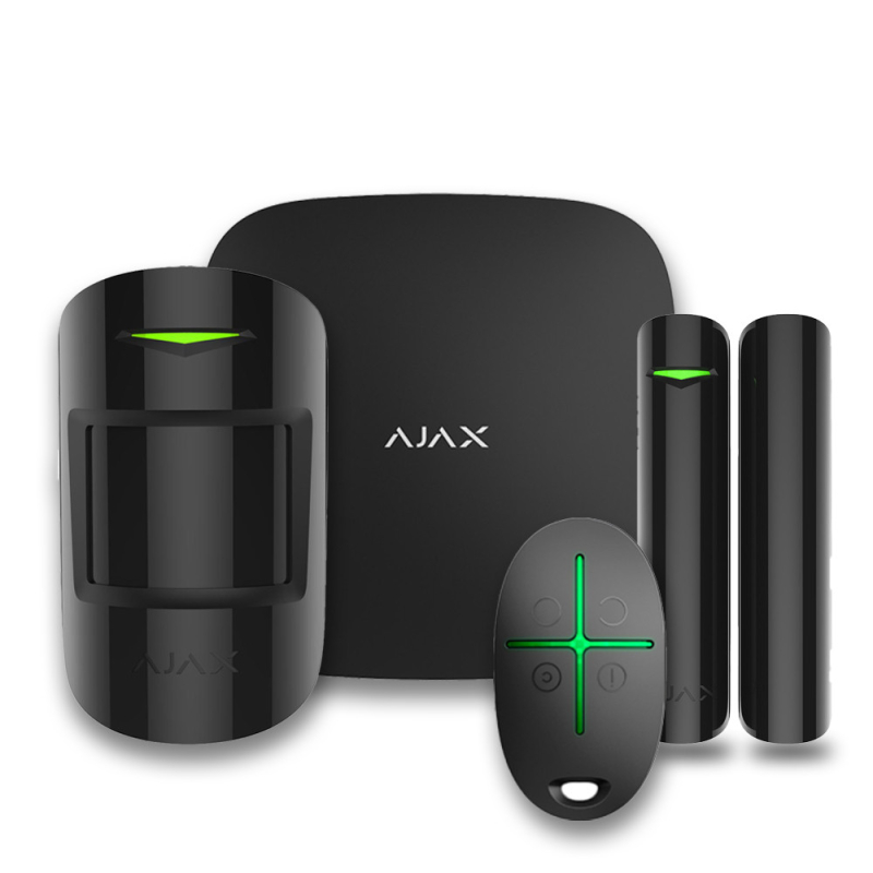 Комплект сигнализации Ajax StarterKit 2 Black фото 1