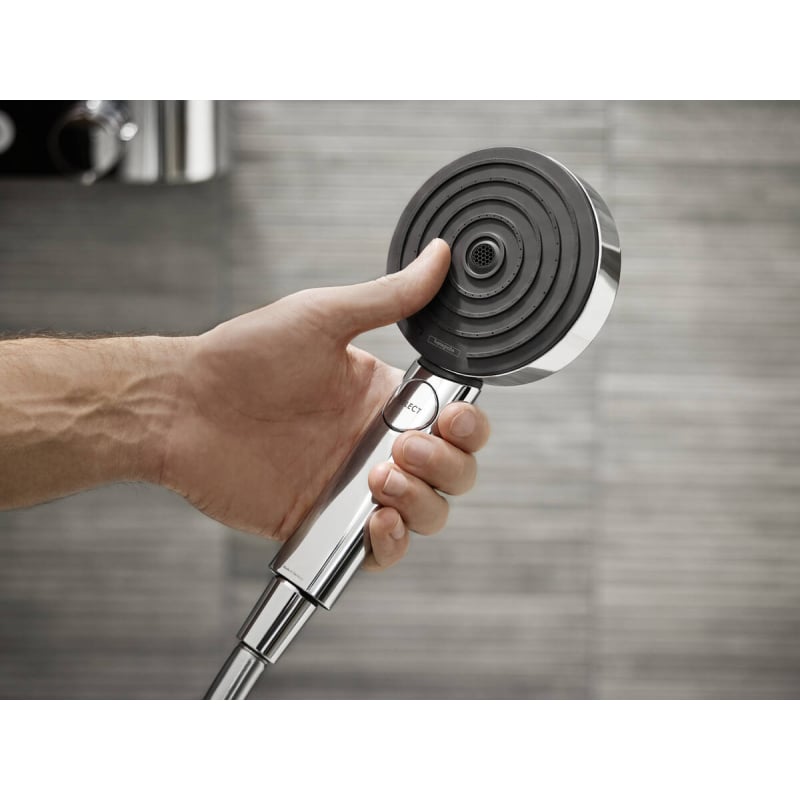 Ручной душ Hansgrohe Pulsify Select S 105 3jet Activation EcoSmart, хром (24101000) фото 3