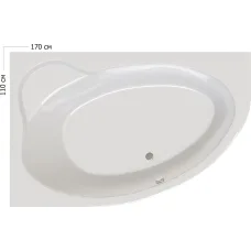 Ванна Ravak Asymmetric II 150x100 ліва CB31000000