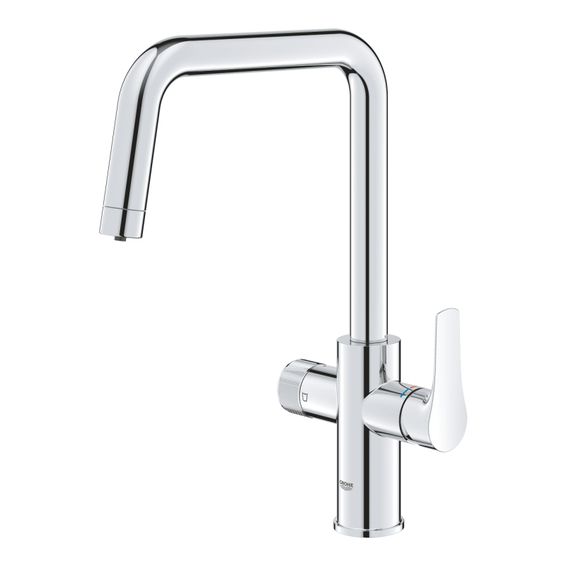 Смеситель кухонный с функцией фильтрации воды Grohe Blue Pure Eurosmart, хром (30583000) фото 2