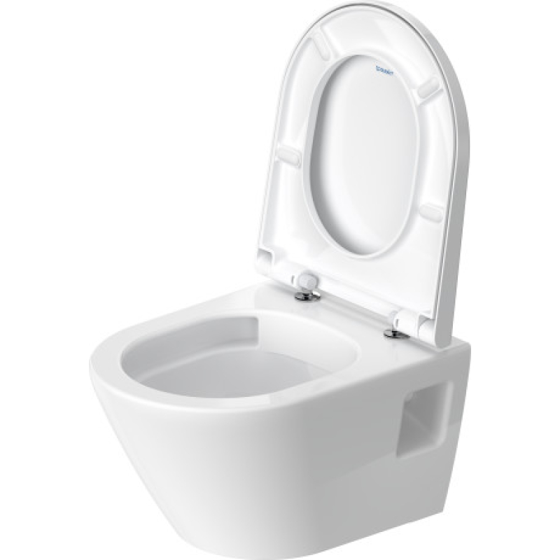 D-Neo Унитаз подвесной укороченный, 48*37 см, безобедочный с сиденьем Soft Close, белый фото 6