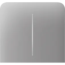 Бічна кнопка для двоклавішного вимикача Ajax SideButton (2-gang) vertical Fog
