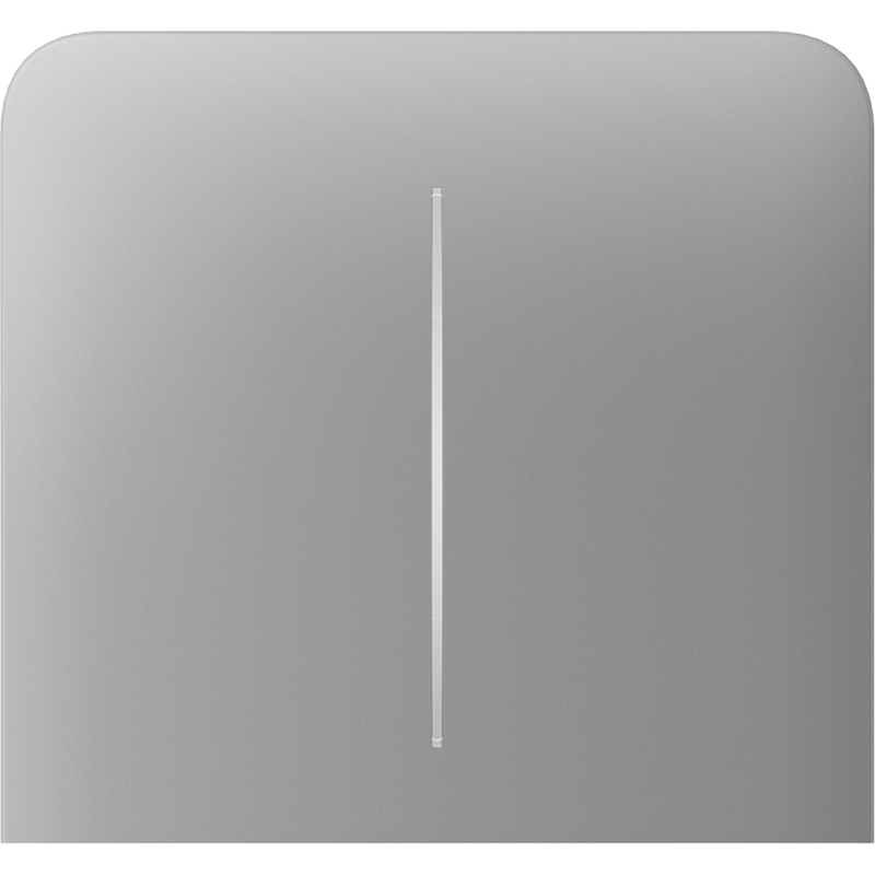 Боковая кнопка для двухклавишного выключателя Ajax SideButton (2-gang) vertical Fog фото 1