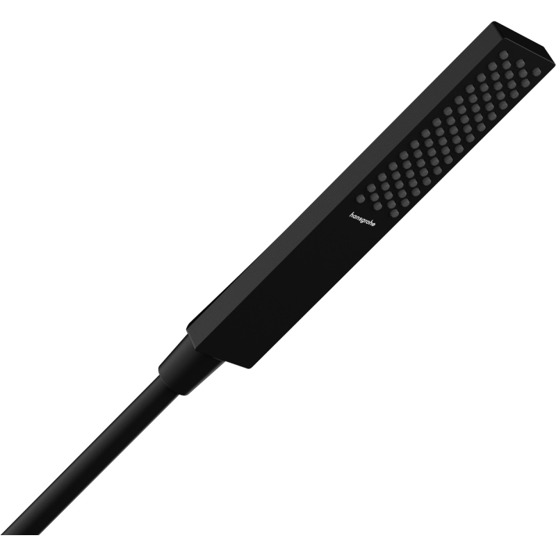 Ручной душ Hansgrohe Pulsify E 1jet 100х25 мм, черный матовый (24320670) фото 1