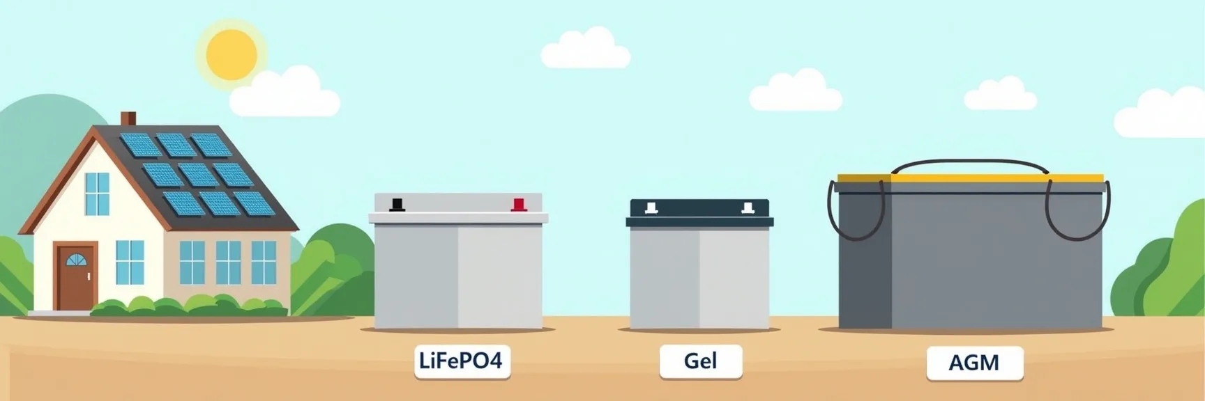Какой тип аккумулятора лучше выбрать для дома или квартиры — LiFePO4, гелевый или AGM Сравнение типов аккумуляторов: LiFePO4, гелевый и AGM для дома