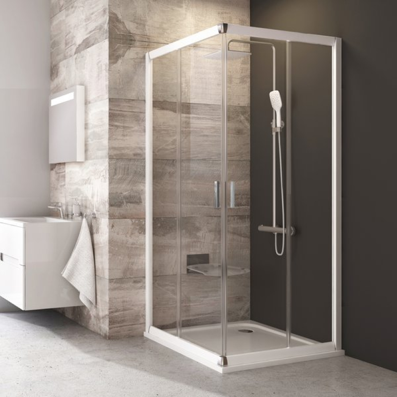 Душевая кабина Ravak BLRV2-90 полированный алюминий Transparent 1LV70C00Z1 фото 1