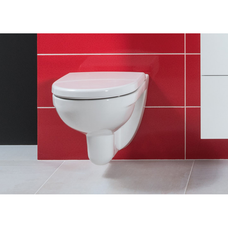 Lyra plus Унітаз підвісний безобідковий, без сидіння, білий фото 4