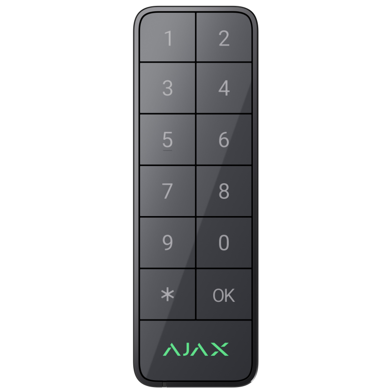 Проводная клавиатура Ajax Superior KeyPad Outdoor Fibra Graphite (117761.285.GP) фото 1
