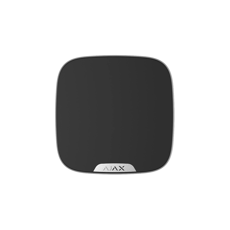 Лицевая панель Ajax Brandplate для брендирования уличной сирены StreetSiren DoubleDeck (10 шт.) Black фото 1