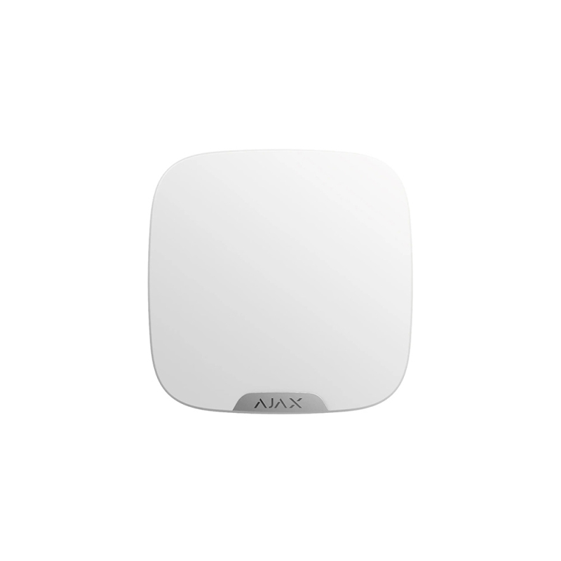 Лицевая панель Ajax Brandplate для брендирования уличной сирены StreetSiren DoubleDeck (10 шт.) White фото 1
