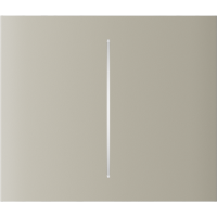 Центральная кнопка для двухклавишного выключателя Ajax CenterButton (2-gang) vertical Ivory