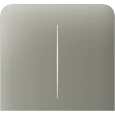 Бічна кнопка для двоклавішного вимикача Ajax SideButton (2-gang) vertical Olive