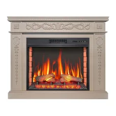 Електрокамін ArtiFlame Delmona AF28S слонова кістка