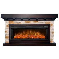 Електрокамін ArtiFlame Ludwig AF42 махагон коричневий антик