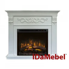Электрокамин Dimplex IDaMebel Marseille XHD28L-INT белый ясень каминокомплект