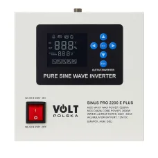 Инвертор Volt Polska Sinus PRO 2200 E PLUS 12/230V (1200/2200 Вт)
