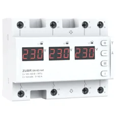 Реле напруги Zubr D6-63 red