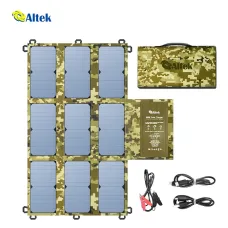 Портативная солнечная панель Altek ALT-63 Military