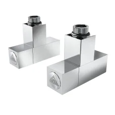 Кран угловой Laris 1/2" - 1/2" Кватро 2шт. (LX-855)