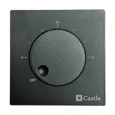Механічний терморегулятор Castle AC309 Чорний