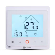 Wi-Fi Терморегулятор Castle AC603H Белый