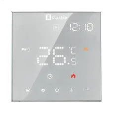 Программируемый терморегулятор Castle AC602H Белый