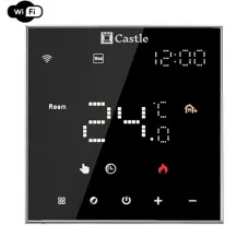 Wi-Fi Терморегулятор Castle AC602H Черный