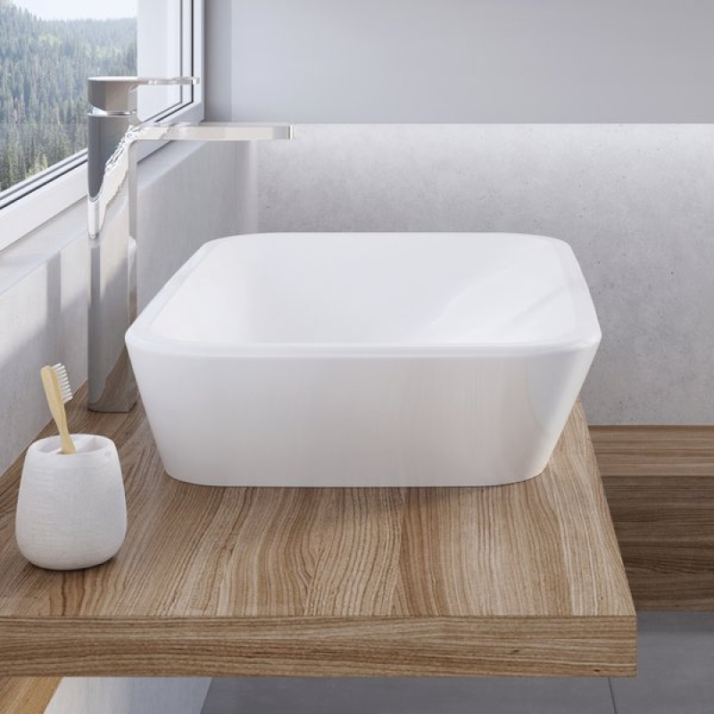 Умывальник керамический Ravak Ceramic R 600 белый XJX01160002 фото 1